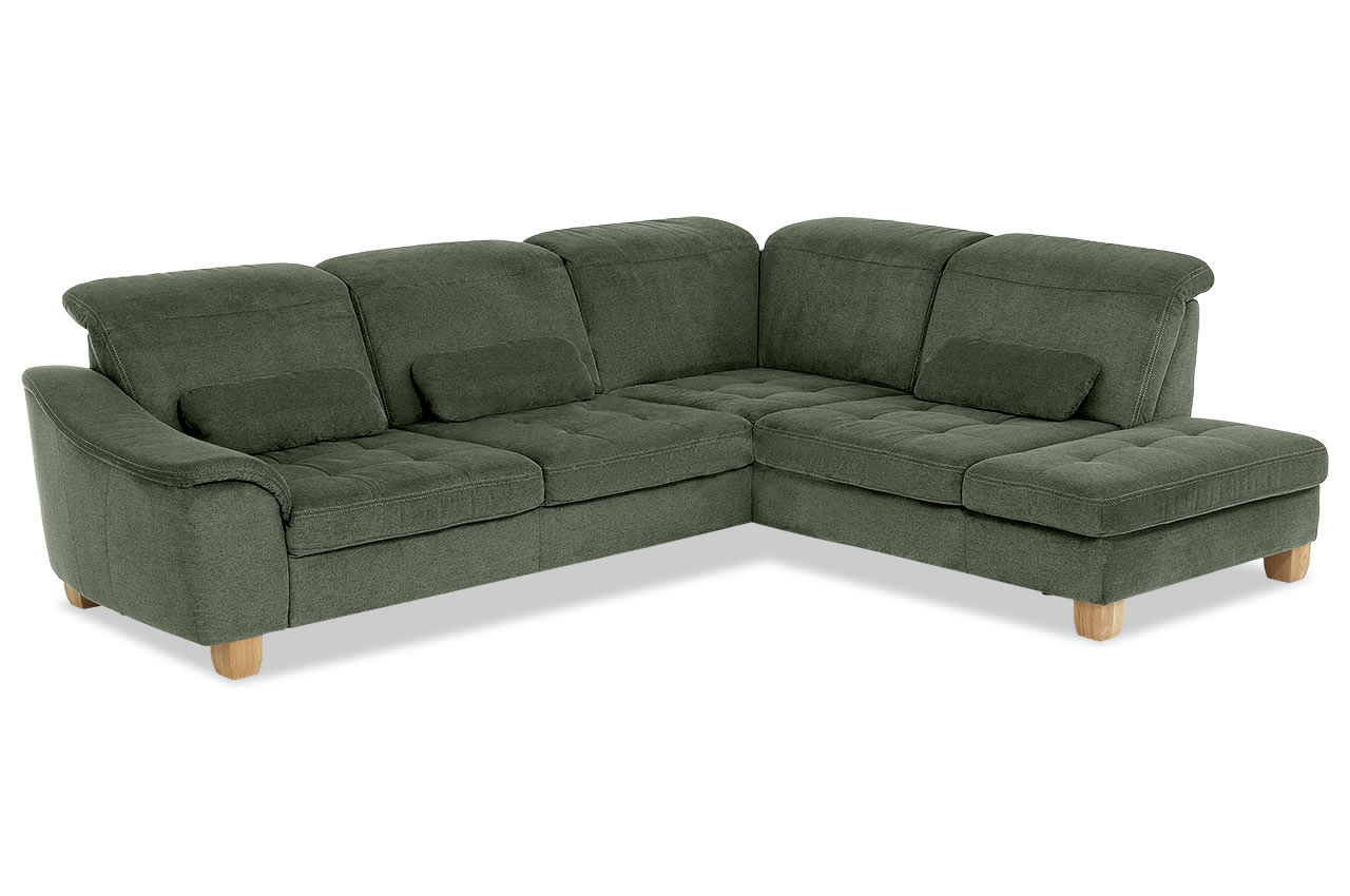 la23145 la16029 ecksofa inessa rechts stoff cyber farbe moos