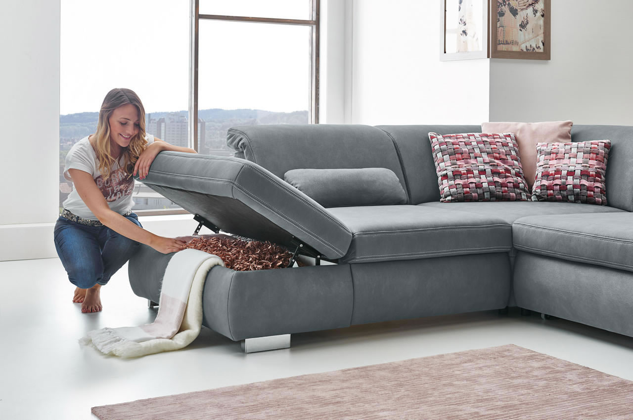 mp in17041 arvend ecksofa links mammut steel milieu bettkasten