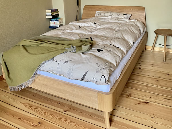 Kundenbild Bett Oak Bianco HAS07 X140 20