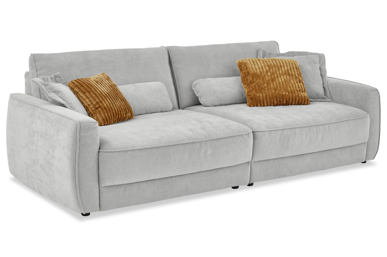 ze em24139 bigsofa in stoff cody silber mit dekokissen ze em24139 bigsofa in stoff cody silber mit dekokissen