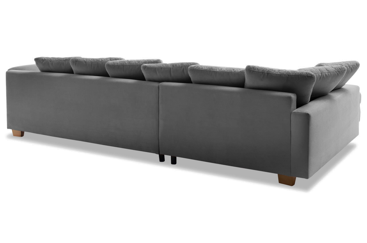 ecksofa bologna links stoff miami 06 rock rueckansicht ecksofa bologna links stoff miami 06 rock rueckansicht