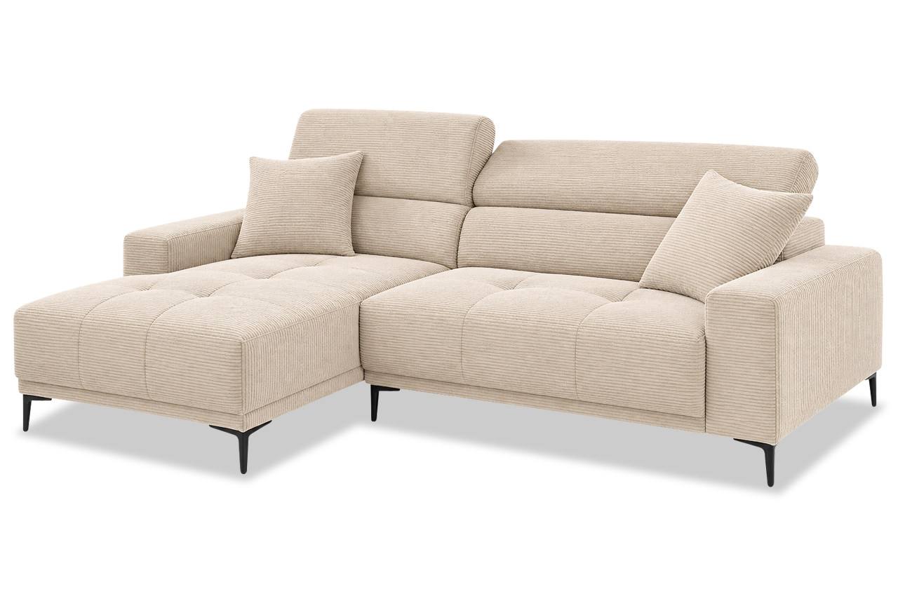 Benformato Ecksofa Uva links mit elektrischer Sitzverstellung Benformato Ecksofa Uva links mit elektrischer Sitzverstellung