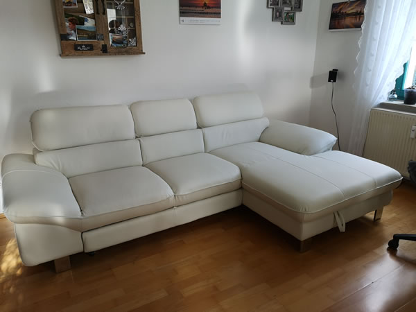Kundenbild Ecksofa Driver REC Leder COT04 LR M9013BB