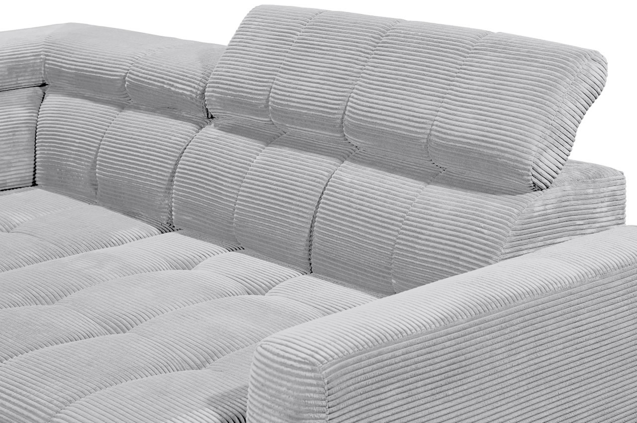 bavaro ecksofa ottomane links cord zoom 19 dove detailbild kopfteilverstellung