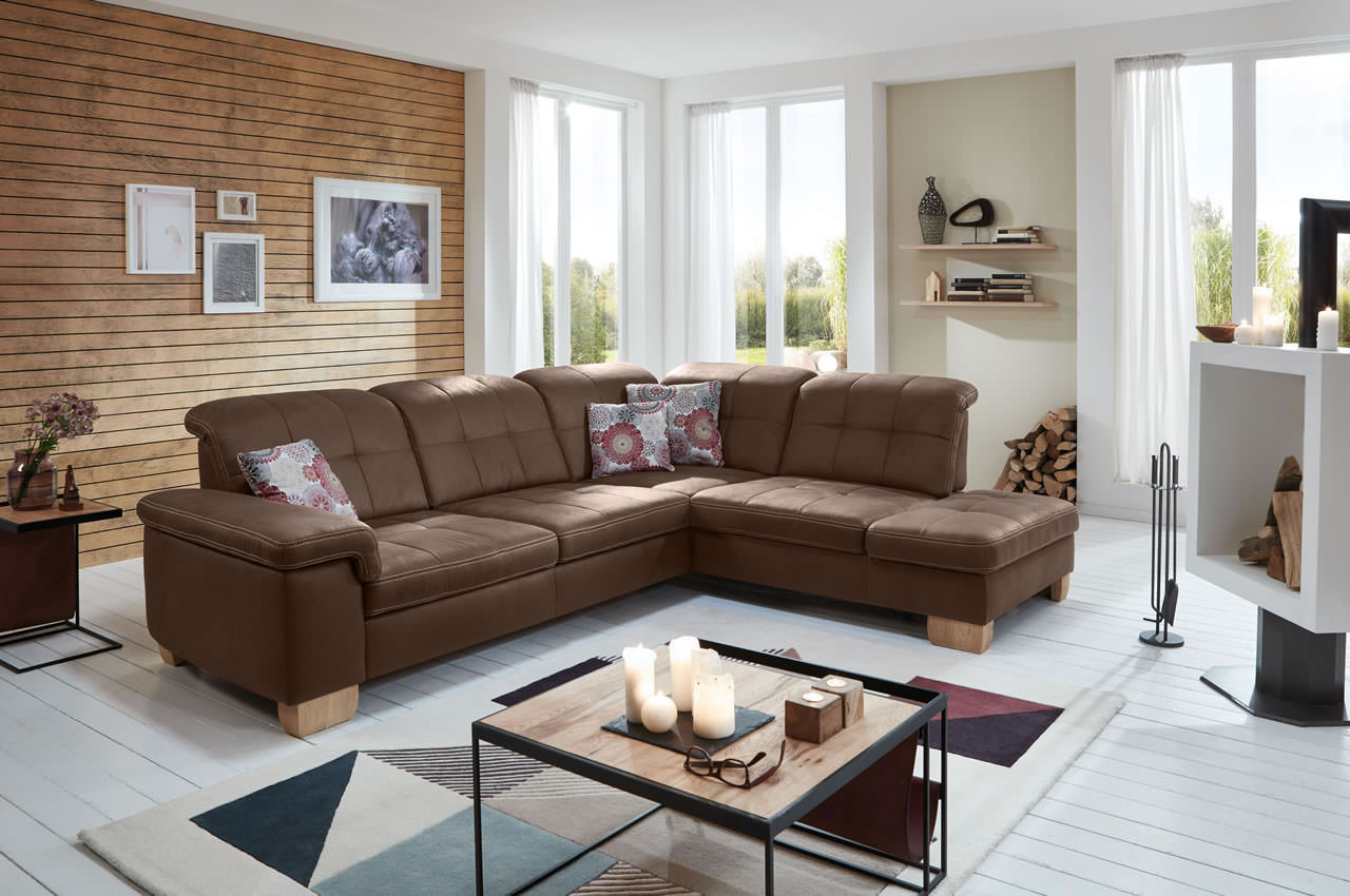 pp la16028 ecksofa rechts deluxe schoko milieu