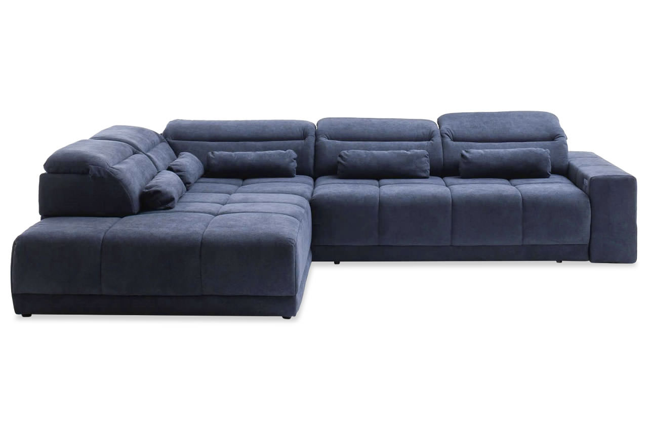 ecksofa downtown links boston 1880 nachtblau frontansicht kopfteile unten