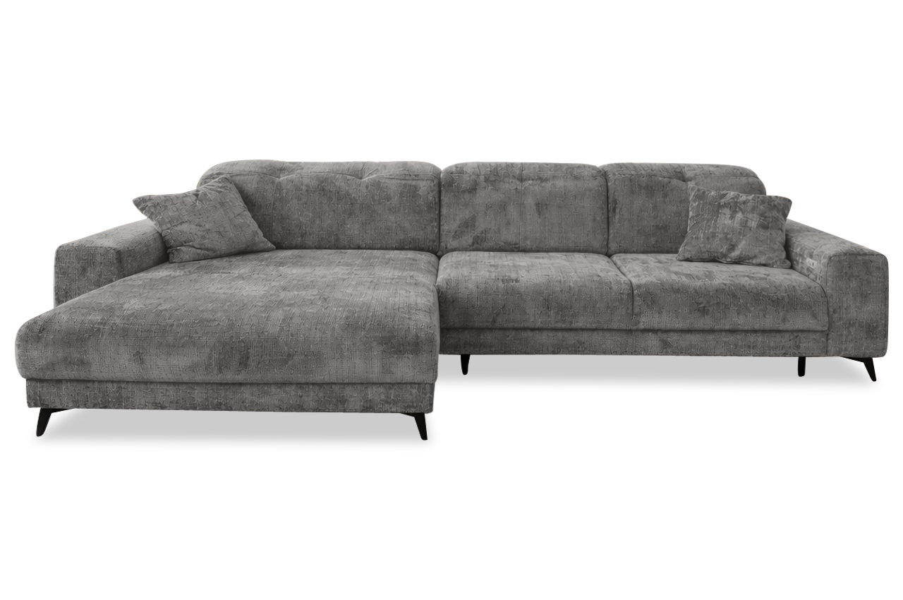 ecksofa bilo links stoff cremona 93 grau ecksofa bilo links stoff cremona 93 grau