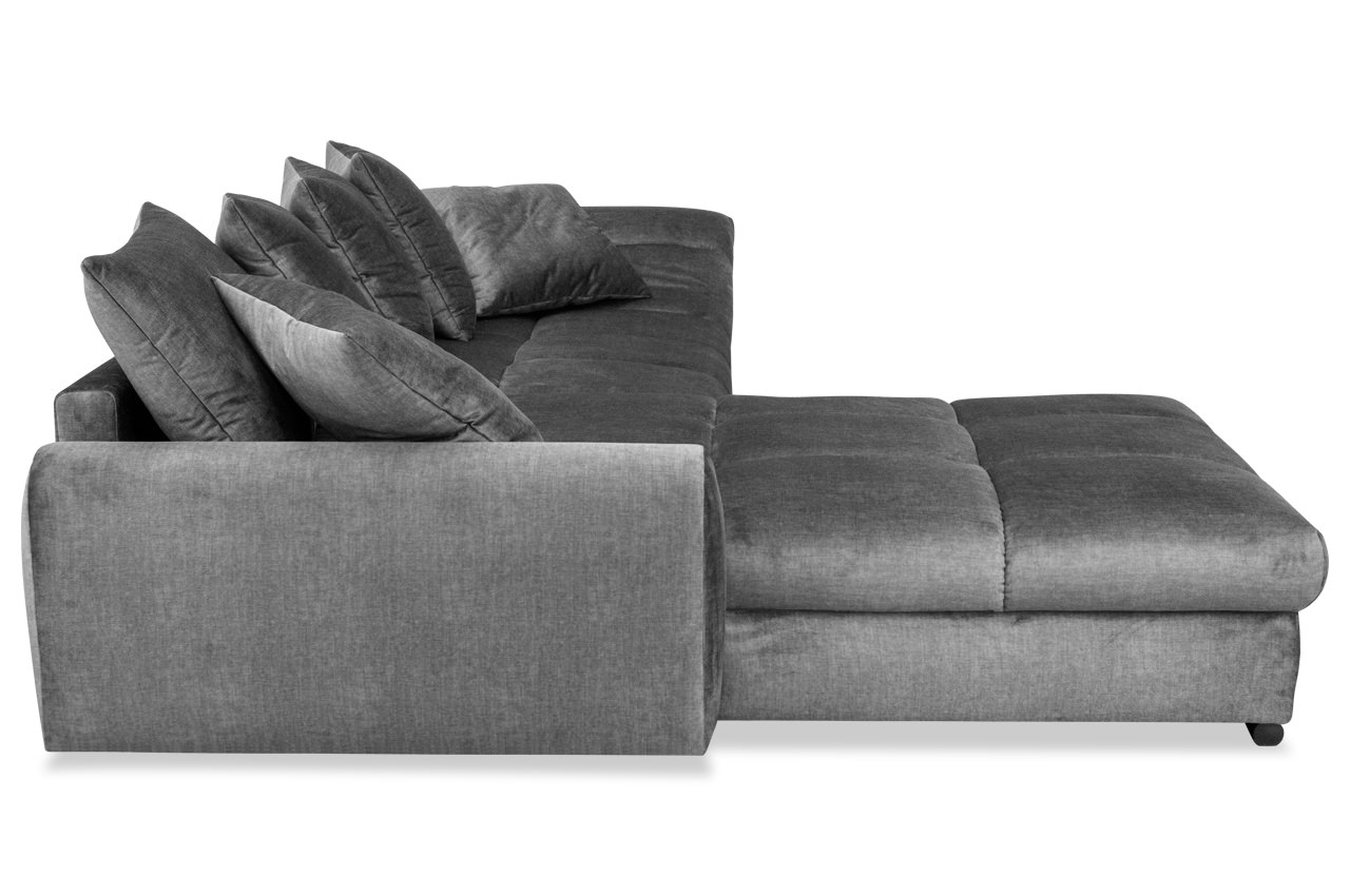 ecksofa apollo links stoff dolce 16 graphit seitenansicht