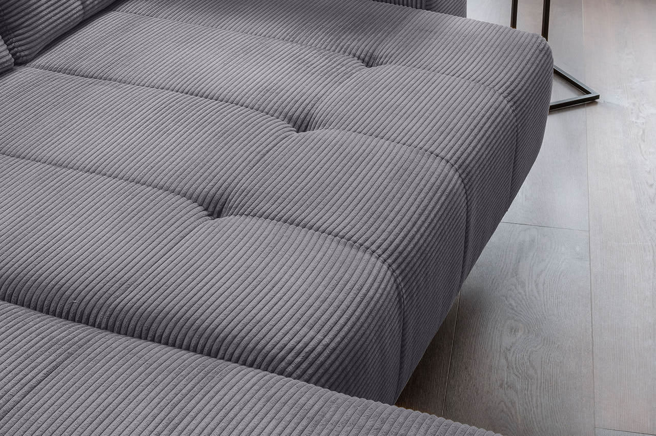 benformato fiore ecksofa links cord 4801 grau detailbild sitzverstellung