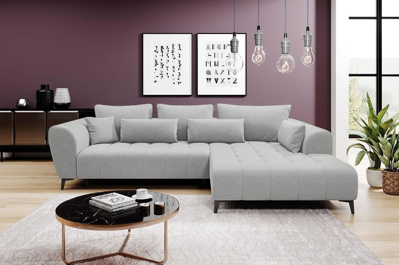 garay ecksofa variante rechts stoff onega 08 silber milieubild