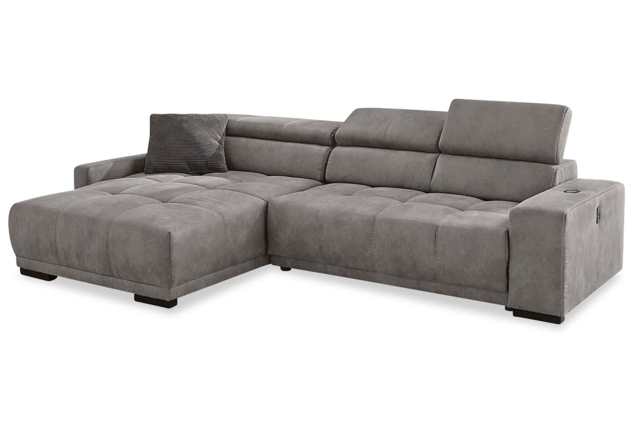 le mans ecksofa links stoff 415 19 grau le mans ecksofa links stoff 415 19 grau
