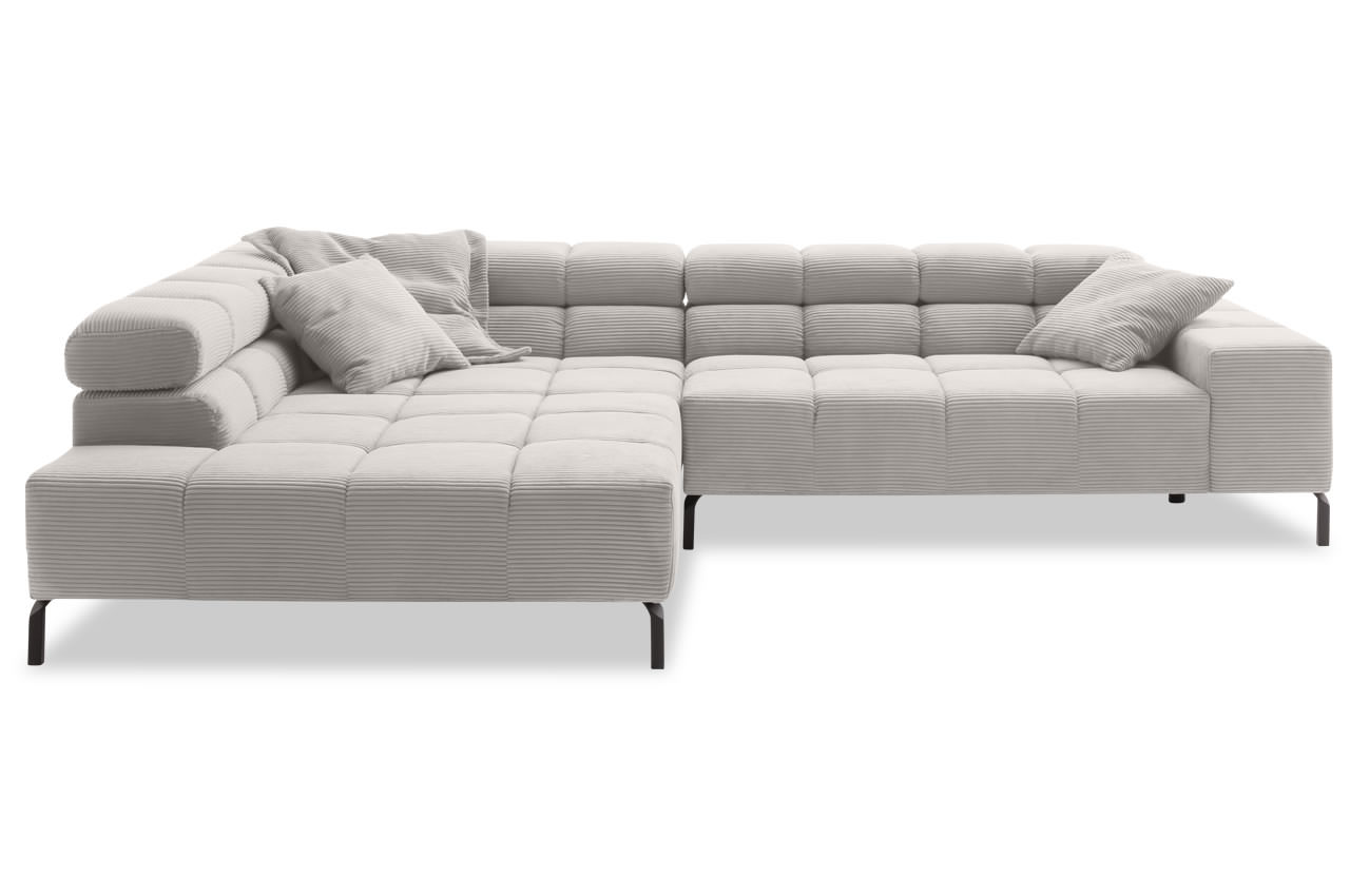 candy ecksofa links wilson xl cord hellgrau candy ecksofa links wilson xl cord hellgrau