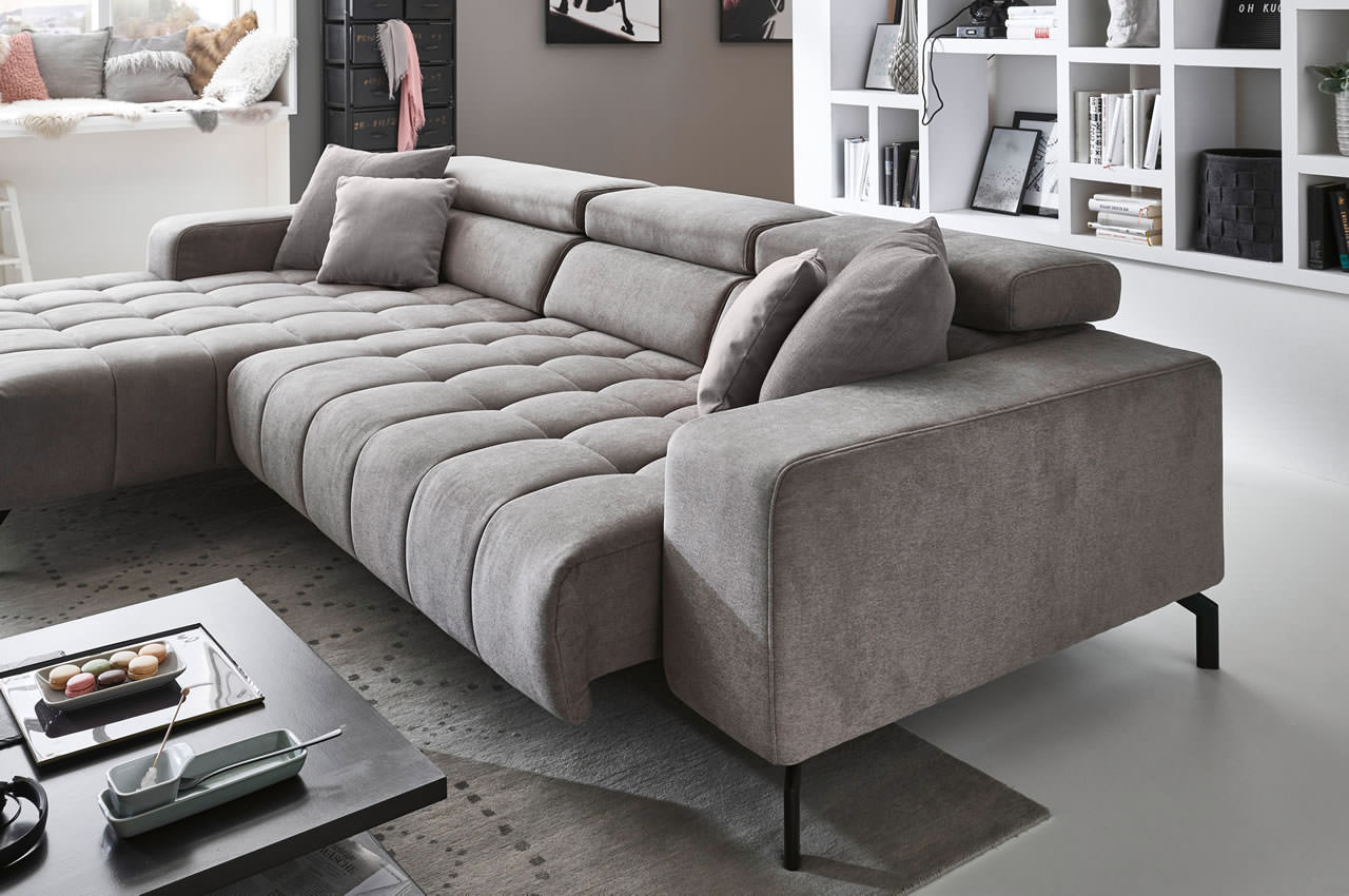 mp in18022 ecksofa chicago mit recamiere links nemo granit detailbild sitztiefenverstellung