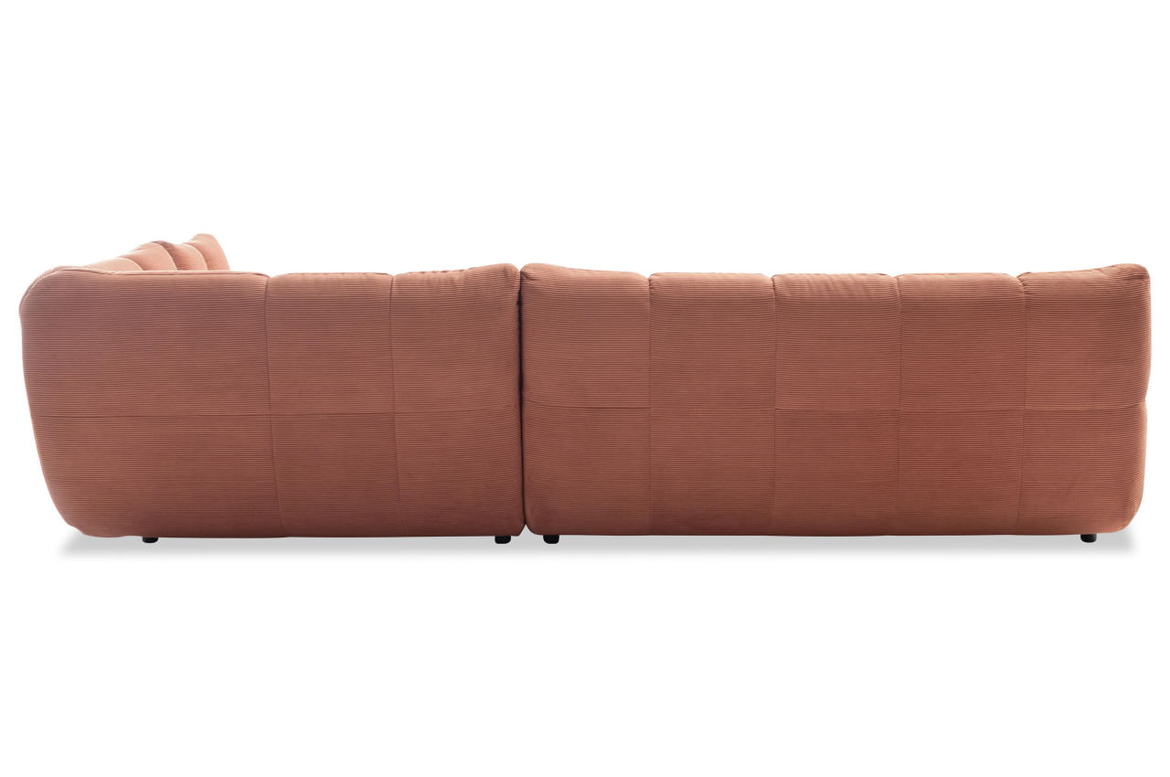 graceland candy ecksofa rechts feincord rusty rueckansicht