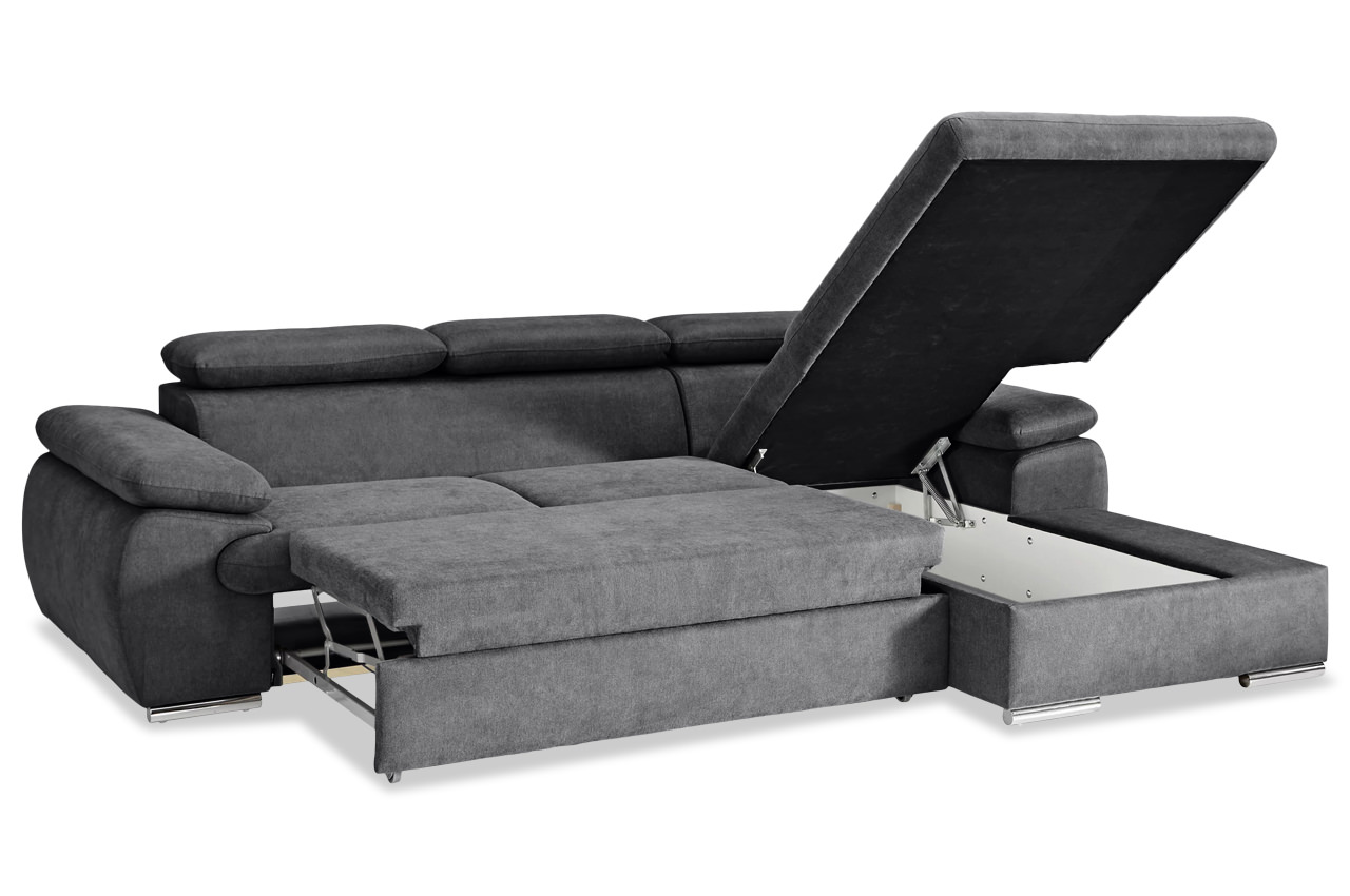 coast ecksofa rechts enjoy 23 asche funktionen