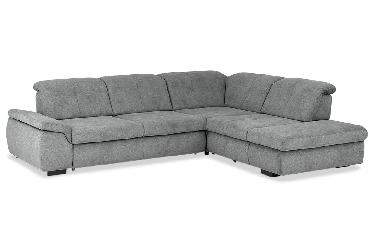 mp in16037 ecksofa rechts stoff famosa farbe grau