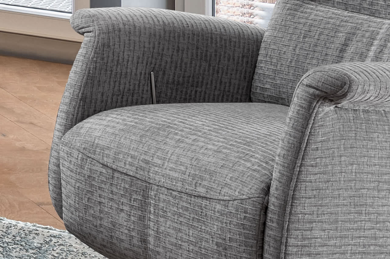 latina sessel relax herz waage funktion paradiso 1055 grau detailbild sitzflaeche