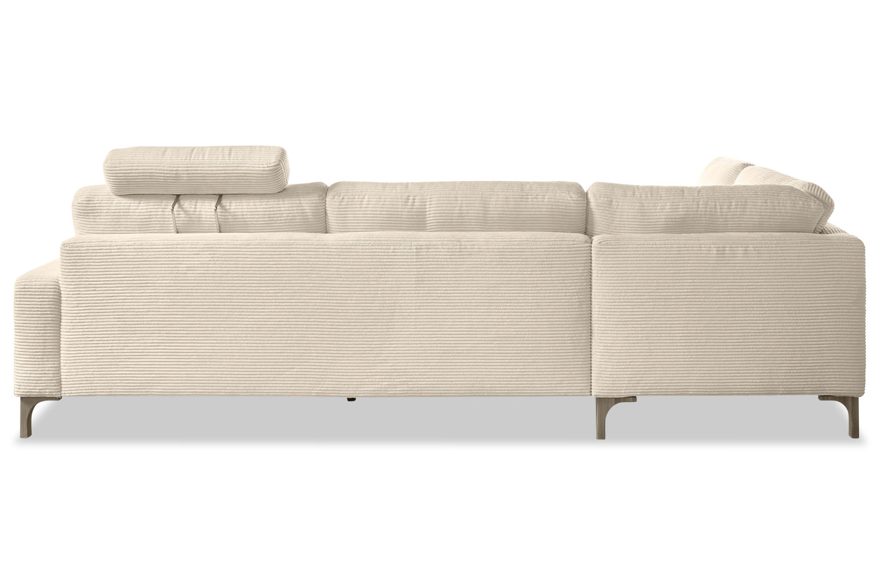 ecksofa coast ottomane links cord nature rueckansicht ecksofa coast ottomane links cord nature rueckansicht