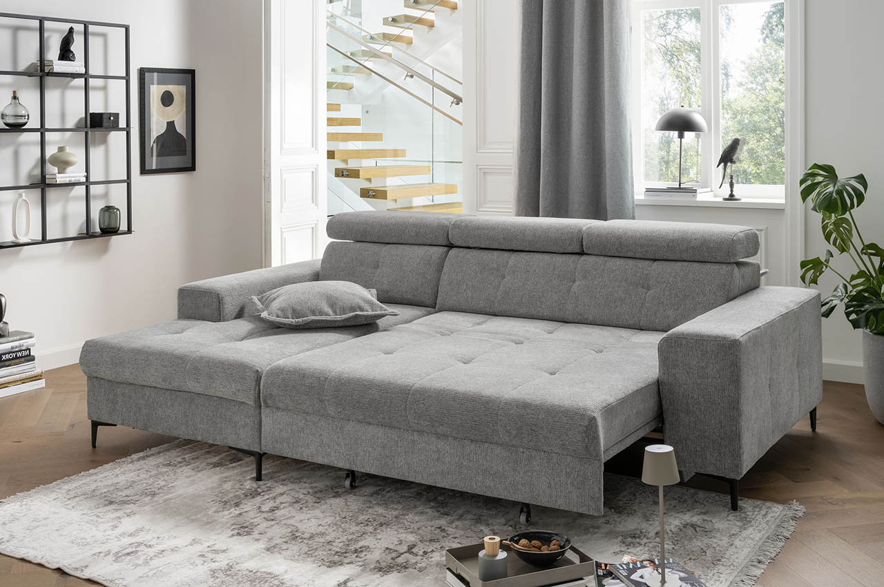neapel ecksofa links corto 9751 grau milieubild mit sitzvorzug neapel ecksofa links corto 9751 grau milieubild mit sitzvorzug