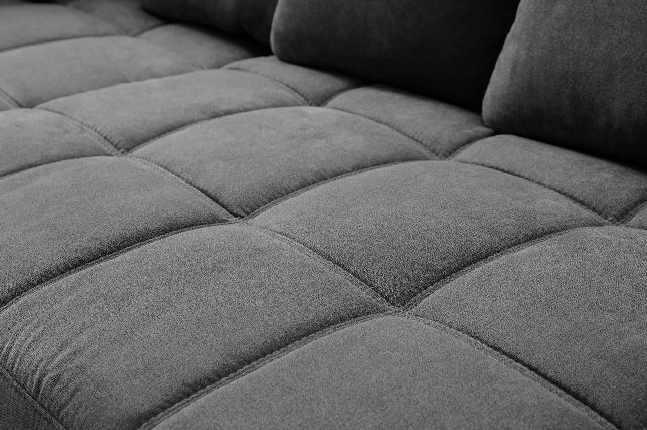 farina ecksofa variante links stoff leaf 09 anthrazit detailbild sitzflaeche