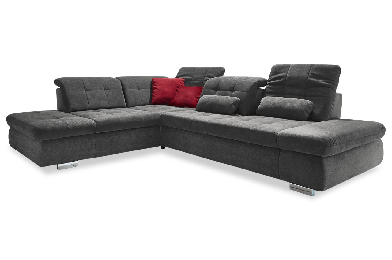 mp in17004 ecksofa mit ottomane links stoff belle anthrazit mit kopfteilverstellung bild2 mp in17004 ecksofa mit ottomane links stoff belle anthrazit mit kopfteilverstellung bild2