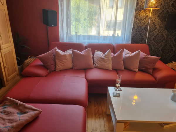 Kundenbild Ecksofa Driver REC Leder COT04 LL M9003BB