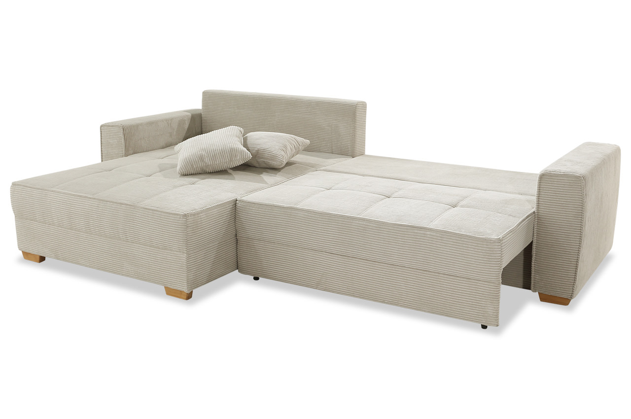 ecksofa bologna links 426 17 hellgrau mit schlaffunktion ecksofa bologna links 426 17 hellgrau mit schlaffunktion