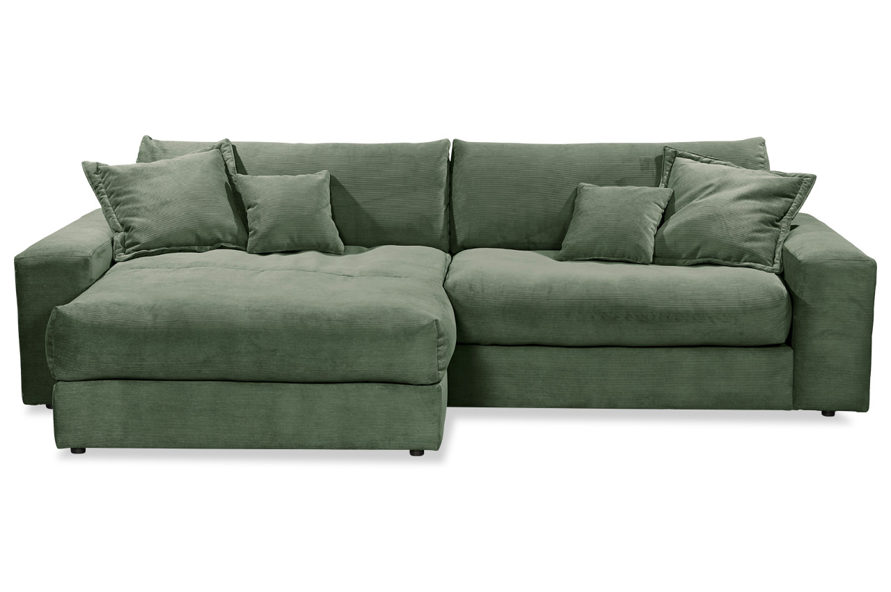 kamil ecksofa links feincord fjord 77 winter moss frontansicht kamil ecksofa links feincord fjord 77 winter moss frontansicht