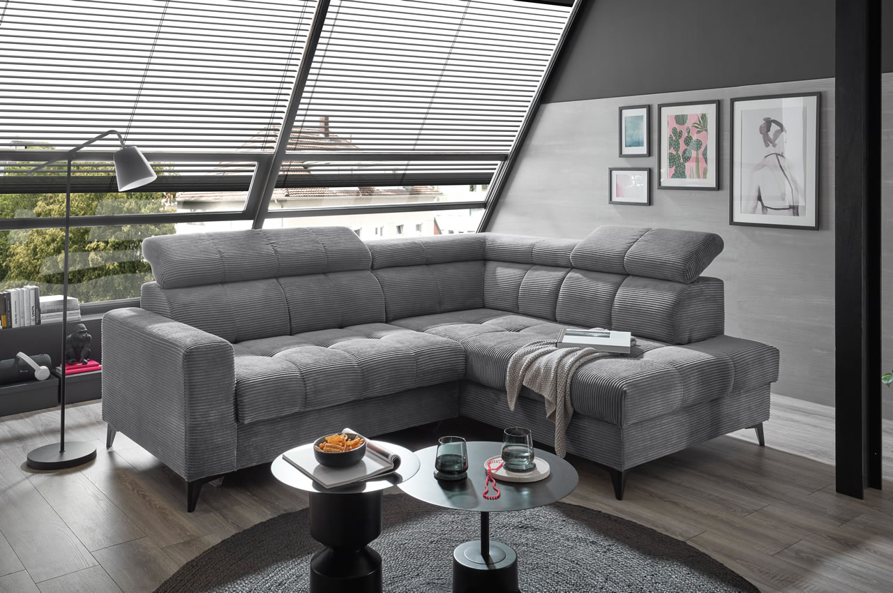 bavaro ecksofa ottomane rechts cord zoom 21 asche milieubild