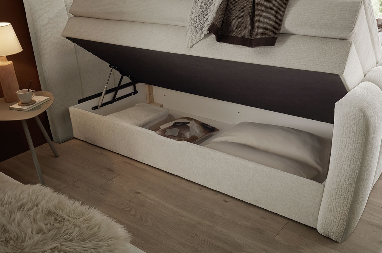 dakota boxspringbett 180x200 stoff tresor 22 ivory bettkasten detailbild dakota boxspringbett 180x200 stoff tresor 22 ivory bettkasten detailbild