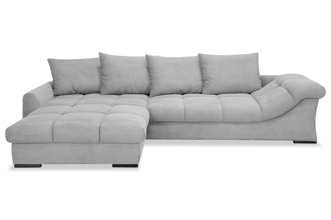 apollo ecksofa links cord stripes 8637 grau frontansicht ohne zierkissen apollo ecksofa links cord stripes 8637 grau frontansicht ohne zierkissen