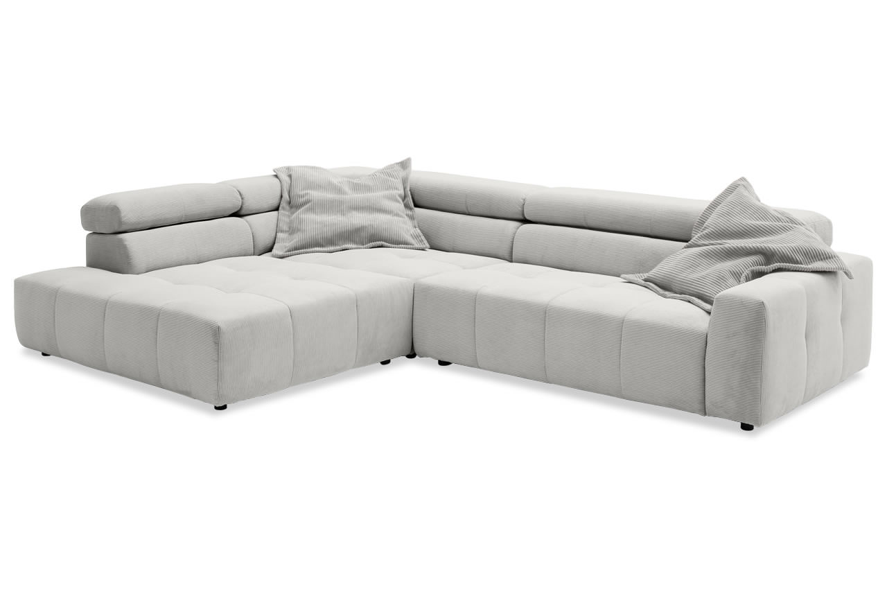 Feincord Silber