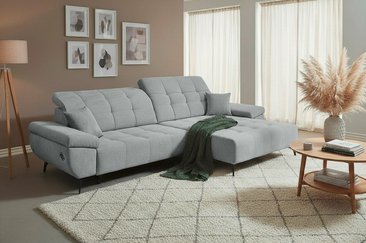 trogir ecksofa rechts stoff vinci 07 silber milieubild