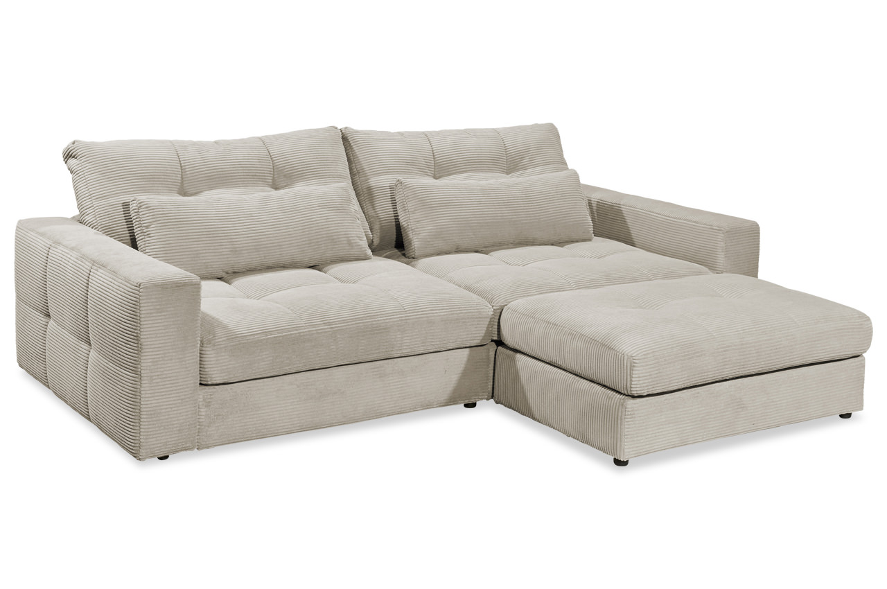 bigsofa jasper stoff hyper 27 stone mit hocker bigsofa jasper stoff hyper 27 stone mit hocker