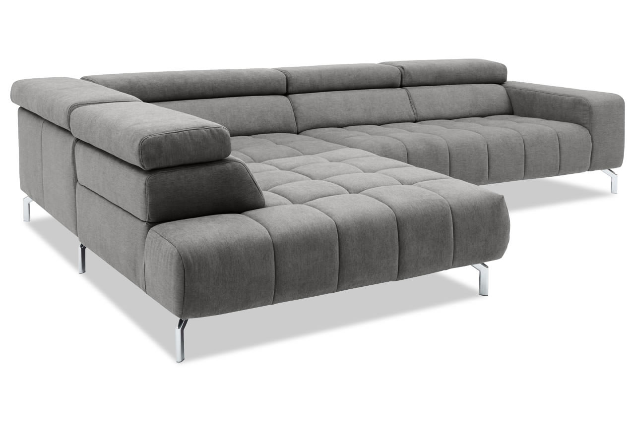 mp in18022 ecksofa mit ottomane links nemo granit seitenansicht