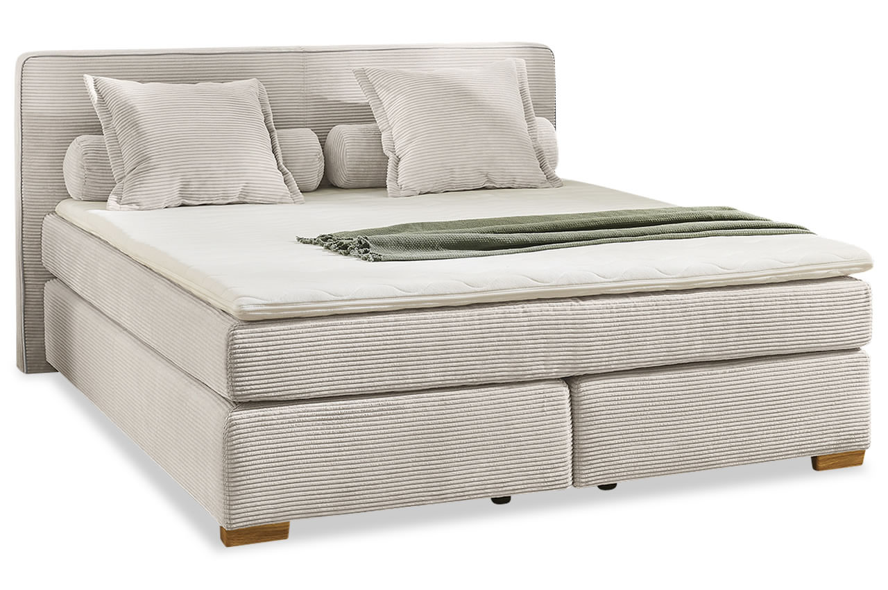 romy boxspringbett 180x200 cord 426 07 beige