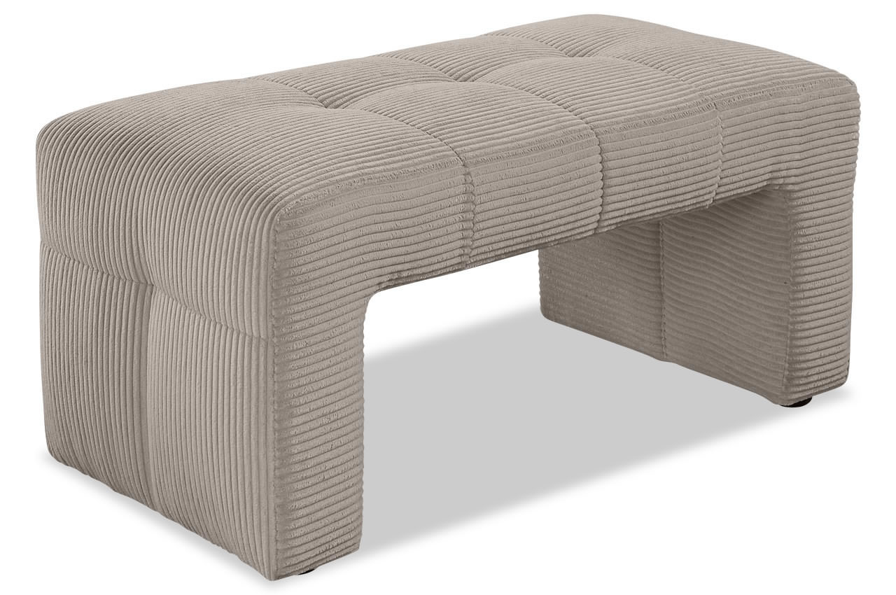 barista hockerbank cord poso 03 taupe