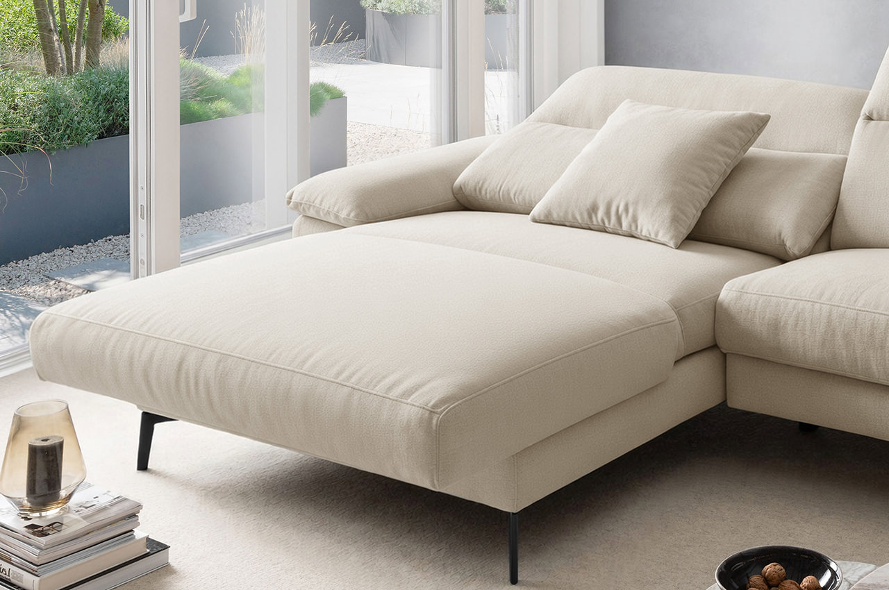 cancelli ecksofa links stoff tonia 750001 creme milieudetailbild recamiere