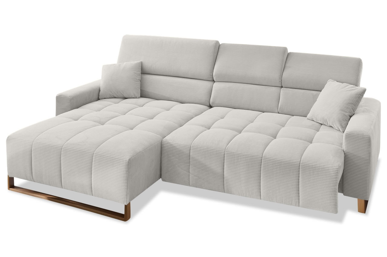 easy ecksofa links cord hydra 04 mit sitztiefenverstellung