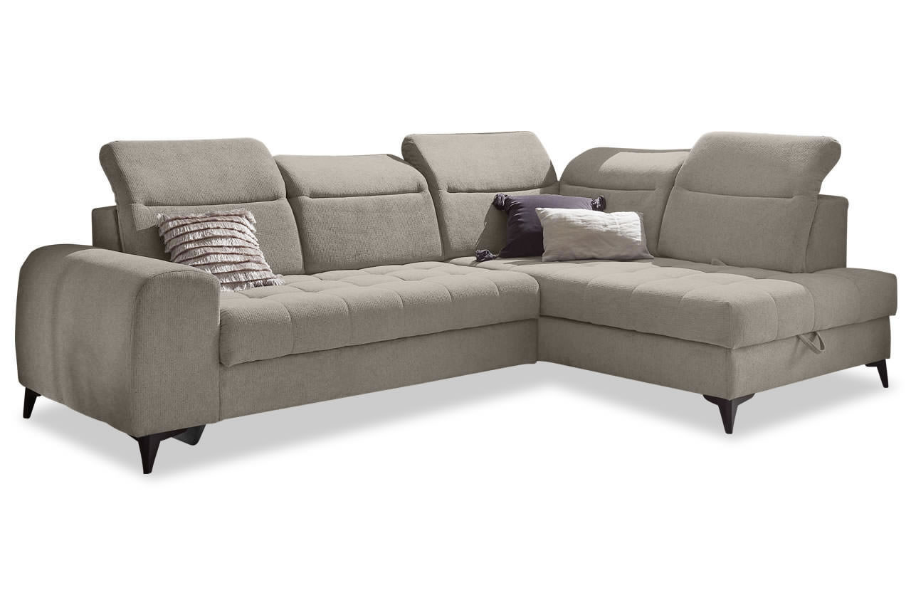 rockdale ecksofa mit ottomane rechts von ed lifestyle stoff glow farbe 04 stone