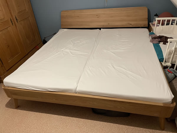 Kundenbild Bett Oak Bianco HAS07 X200 25