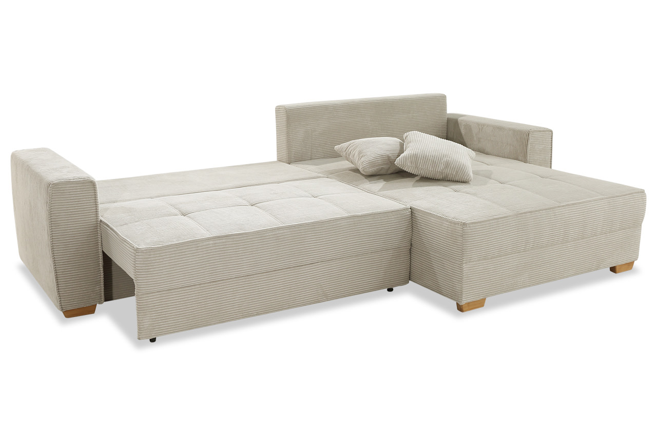 ecksofa bologna rechts 426 17 hellgrau mit schlaffunktion ecksofa bologna rechts 426 17 hellgrau mit schlaffunktion