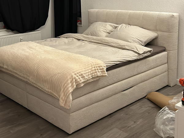 Kundenbild Boxspringbett Amy Doppelbett JOH11 X180 42607