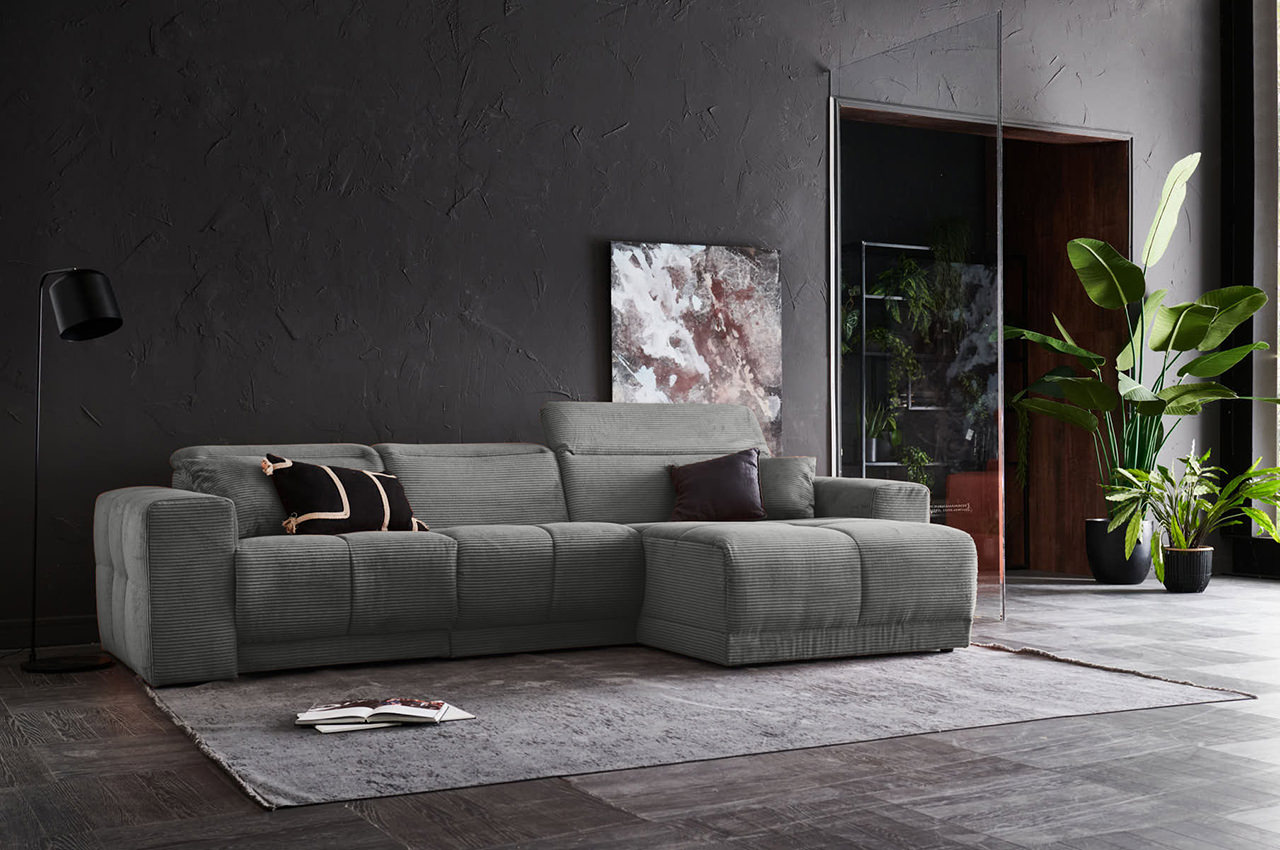 toni ecksofa rechts cord hydra 13 anthrazit ambiente