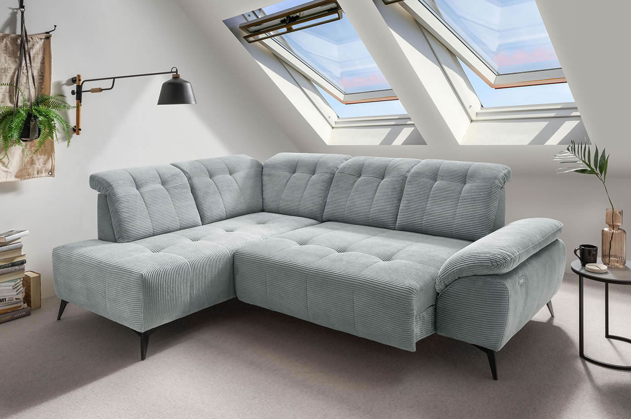benformato fiore ecksofa links cord 4803 aqua milieubild sitzverstellung benformato fiore ecksofa links cord 4803 aqua milieubild sitzverstellung