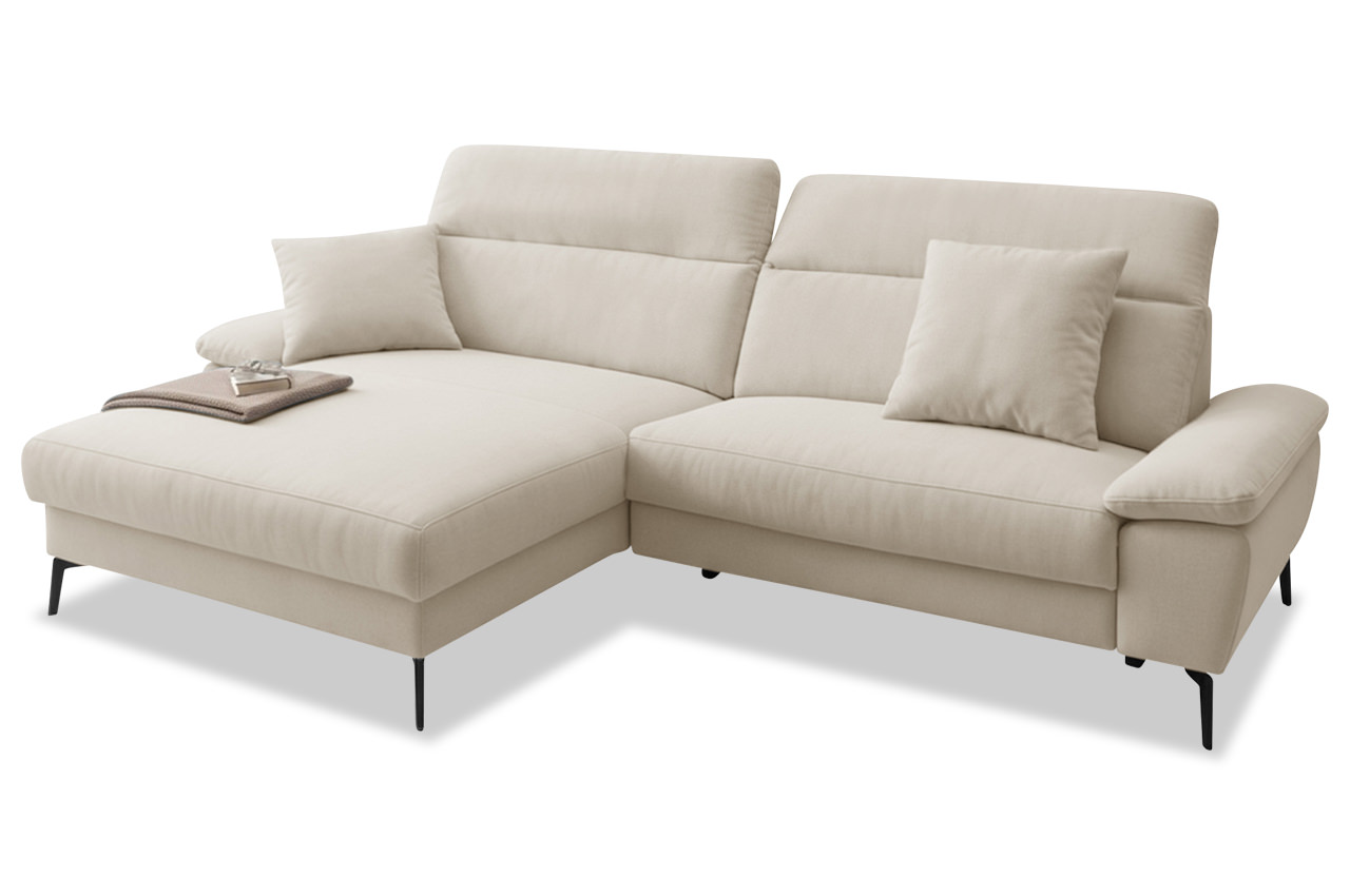 cancelli ecksofa links stoff tonia 750001 creme