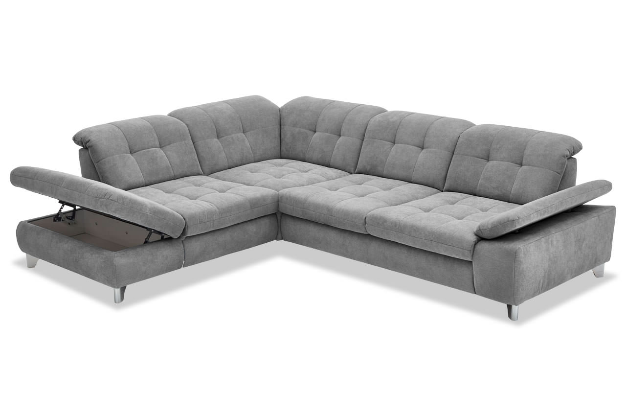 mp in18012 ecksofa links belle silber bettkasten mp in18012 ecksofa links belle silber bettkasten