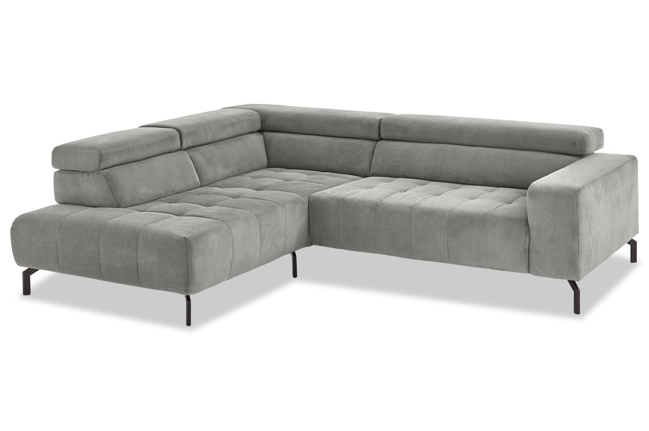 Feincord 16493 Grau