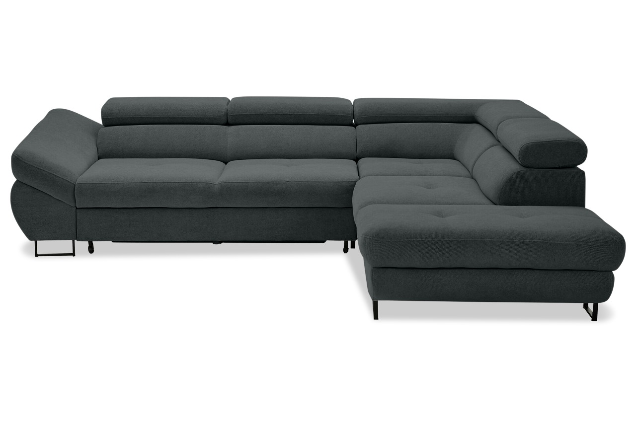 fabio ecksofa rechts curio 97 anthrazit frontansicht