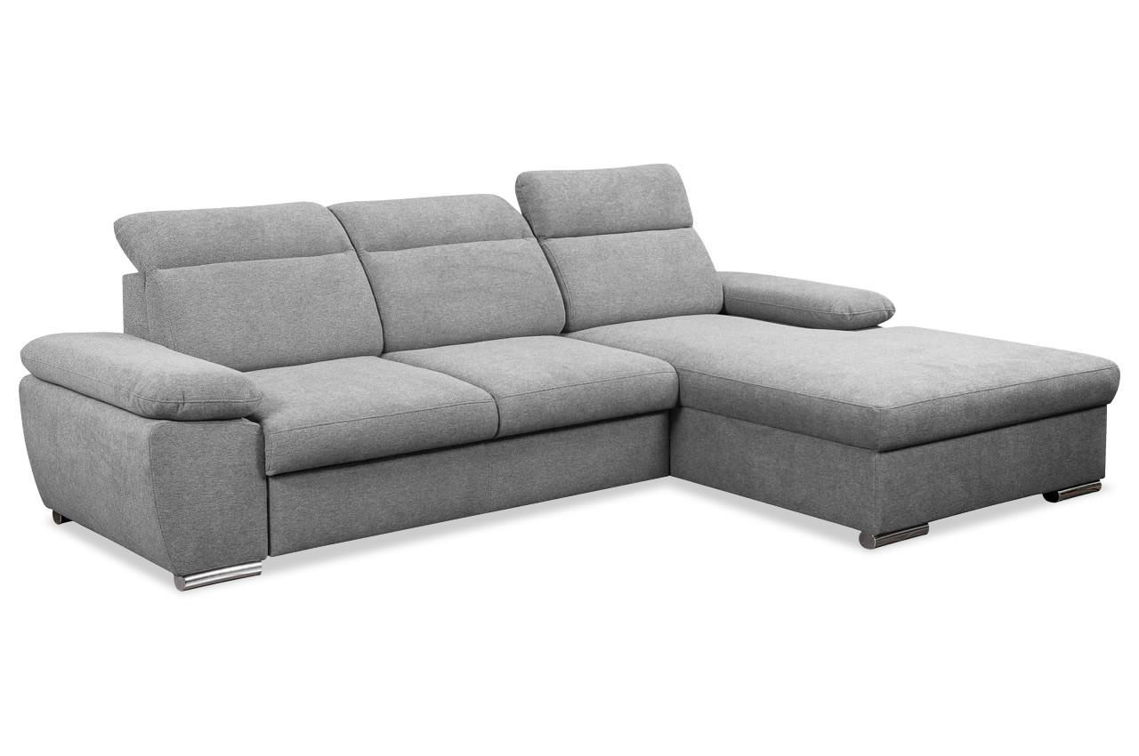 palma ecksofa rechts stoff degas 2505 grau
